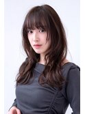 20代30代かわいい/顔まわりレイヤー/前髪/アンブレラカラー