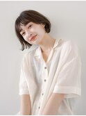 ワンカールボブ・ブラウンベージュ