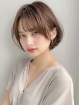 クラン(Chlan)&nbsp;大人フェミニンボブ×暗めカラー