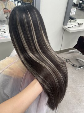 ガルボヘアー 桟橋店(garbo hair) プルシールエクステハイライト高知美容院