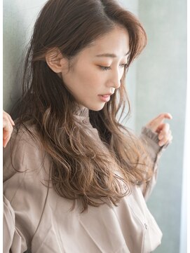 フレームプラス 天王寺あべの店(FRAME+) 【FRAME  天王寺あべの】濡れ髪♪カーキベージュ