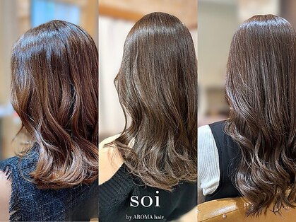 ソワバイアロマヘアー(soi by AROMA hair)の写真