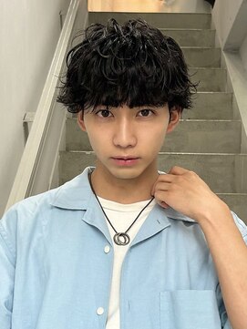 クロト(Clotho) 波巻き/スパイラルパーマツイストスパイラルメンズカットウルフ