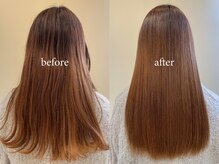 カリテスファッド 渋谷(charites fad)の雰囲気（極上サブリミックトリートメント+ケアカラー[before/after]）