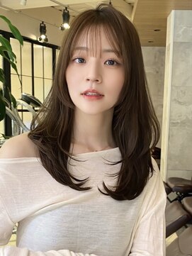 グランド(GRAND) ロングヘア20代30代40代レイヤー前髪なし前髪あり表参道【平島】