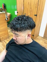ヘアスタジオ ロメオ(hair studio Romeo)&nbsp;スパイラルツイスパフェードカーリーパーマ