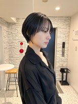 メモリーズ 水天宮前店(Memories)&nbsp;ショートカット×ひし形ショートボブ×前髪あり20代30代40代