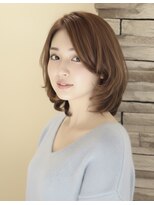 レウナ 外苑前(Reuna)&nbsp;30代40代大人可愛いカールボブ　大人ボブ　大人ミディアム
