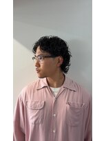 アカリワークスセカンド(AKARI WORKS 2nd)&nbsp;濡れ感を活かしたミディアムレングスのバックウェーブスタイル
