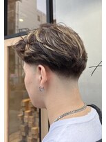 ハープット 府中けやき並木店(HearPut)&nbsp;ブラウンメッシュテーパーフェード