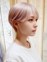 エノア 東京(ENORE) ホワイトピンク/ブリーチ/ダブルカラー/ハイトーンカラー