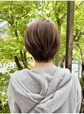 ナチュラル丸みショート