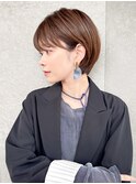 ナチュラルショート/ショートボブ/韓国/顔周り/20代30代40代50代