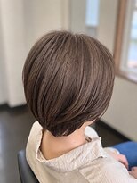 ピックアップ(Pick UP) 20代30代40代/ミルクベージュ/丸みショート/大船渡/猪川