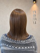 ネム 岩沼(nemu)&nbsp;髪質改善/縮毛矯正/白髪ぼかし/イルミナカラー/ボブ/岩沼美容室
