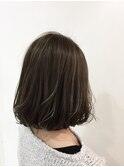 透明感、束感抜群のグレージュ[錦糸町/髪質改善/ショート］