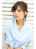 アース 豊崎店(HAIR&MAKE EARTH)&nbsp;＜3分アレンジ＞ラフ可愛い上級者見えアップヘア【EARTH豊崎店】