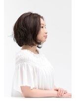 ヘアーズ ギャラリー 米子店(Hair's Gallery) ３０代/スウィートフェミニンボブ/フレンチボブ/