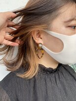 ジュイール(jouir)&nbsp;透明感ハニーベージュハイライトカラー[20代30代]