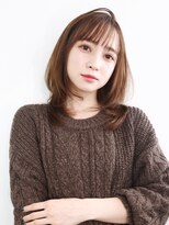 アイティー バイ アルバム 中野店(IT by ALBUM)&nbsp;ナチュラルミディ_ハイライトカラーセミウェットウェーブ_67475