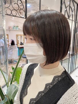 ロンド ブランシュ 錦糸町北口(Lond blanche) カットラインで魅せる☆まとまるボブ