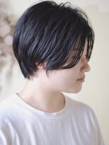 スパ ヘアーデザイン(SPA hair design) 前髪長めのハンサムショート