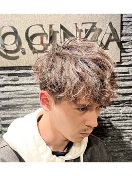 ヒロギンザ 新橋日比谷口店(HIRO GINZA) ツーブロックマッシュ