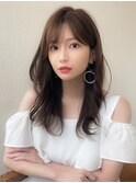20代30代40代小顔外ハネミディアムひし形シルエットくびれミディ