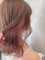 アグ ヘアー ドーバー 諏訪店(Agu hair dover) イヤリングカラー×ピンクピンク