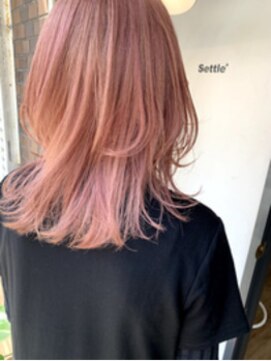 セトル(Settle) ピンクベージュ