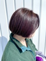 ジップ 浜田店(zip)&nbsp;大人ショートボブ×40代小顔シルエット