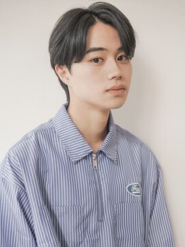 ジョエミバイアンアミ(joemi by Un ami) センターパート 韓国ヘア メンズパーマ 韓国風メンズヘア