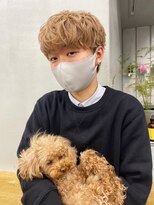 コンティニュー オモテサンドウ(CONTINUE OMOTESANDO)&nbsp;ミルクティーゆるふわマッシュレイヤーメンズカット