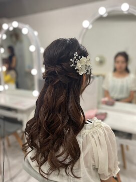 ラモ(RAMO) ナチュラルハーフアップ