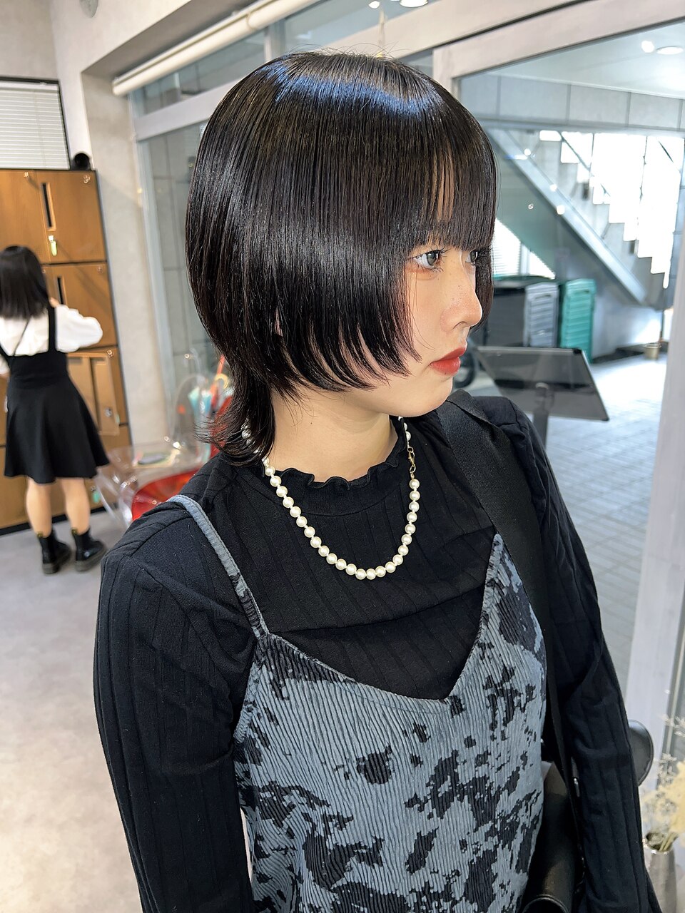 姫カット中性ウルフカットボブウルフショートウルフ姫ウルフ