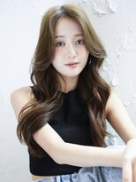 アイティー バイ アルバム 中野店(IT by ALBUM) くびれロング_グレーベージュレイヤーロング前髪パーマ_29604