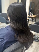 アトリエコア(Atelier Coa)&nbsp;髪質改善トリートメントミルクティーベージュカラーくびれヘア