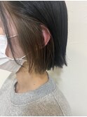 切りっぱなしボブ
