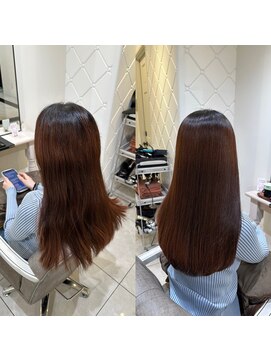 ブランニューイヴ 生駒店(Brand new eve) 小島の髪質改善ストレート