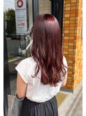 季節の似合わせ夏カラー×ピンク濃いめ