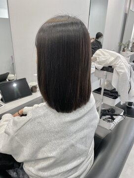 アテ(ate) 20代30代大人かわいいモカブラウンナチュラルストレート