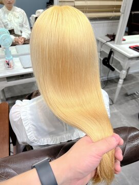 フィックスヘアー 梅田店(FIX-hair) ブロンドカラー(ブリーチonly)