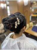 七五三ママ ヘアセット