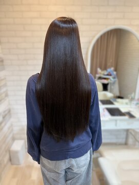 マーリャヘアー(mallia hair) レイヤースタイルレイヤーカットロングレイヤー小顔スタイル