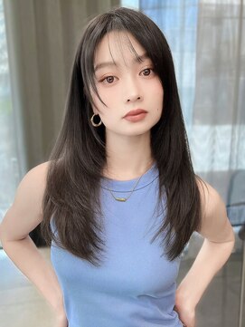 アリュウル 表参道(ALLURE) 大人上品＊小顔レイヤーカット/ストレート/髪質改善/縮毛矯正