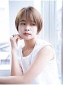 涼しげナチュラルショート