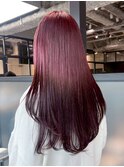 ロング顔周りレイヤー韓国ヘア美髪_ba551431