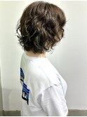 レイヤーボブパーマ