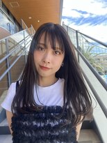 スリーヌーン(THREE noon)&nbsp;グレージュ×レイヤーカット