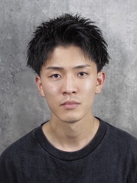 プレミアムバーバー 新宿店(PREMIUM BARBER produce by HIRO GINZA) ツーブロアップバング